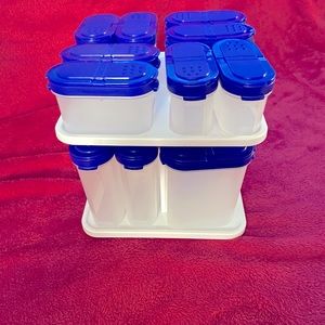 Tupperware Spice rack and containers